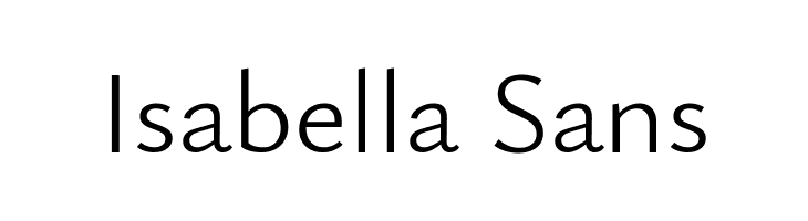 Isabella Sans  لخطوط تنزيل