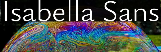 Isabella Sans Example 2