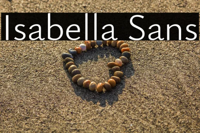 Isabella Sans Example 3
