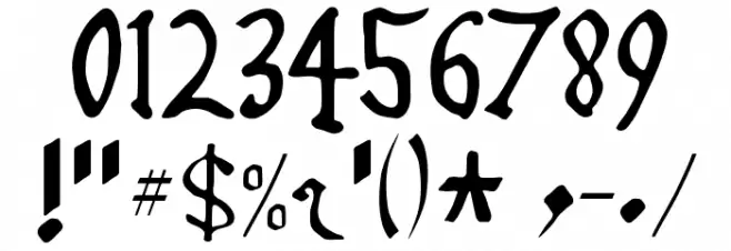 Isabella Font OTHER CHARS