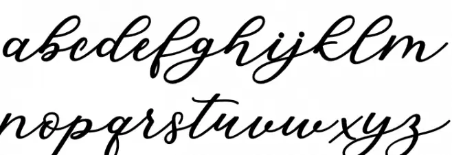 IsabellaScript Schriftart Groß