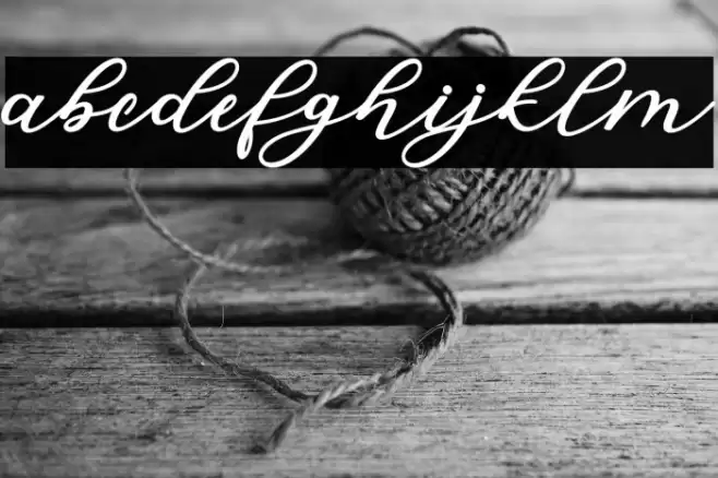 IsabellaScript Font examples