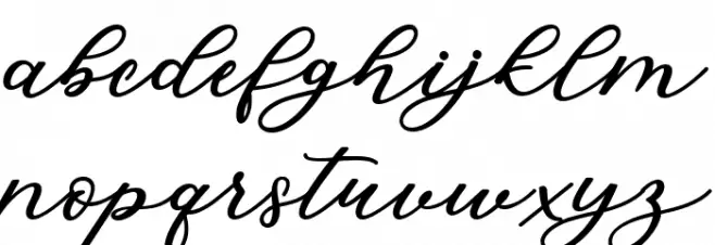 IsabellaScript خط أحرف كبيرة