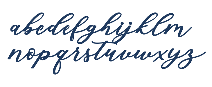 IsabellaScript Lowercase