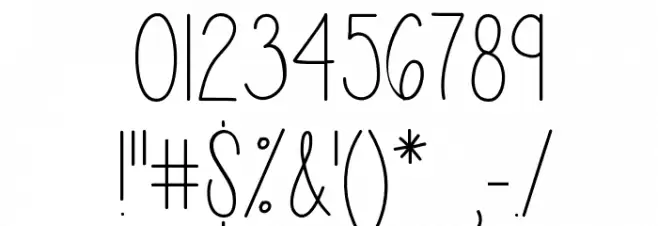 Isabelle Layne Font OTHER CHARS
