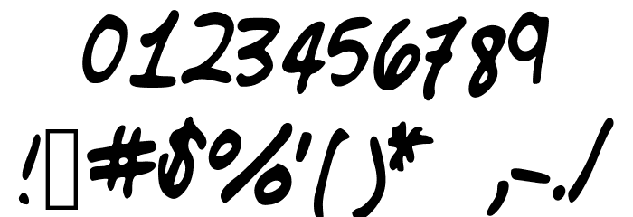 Isabelle Font OTHER CHARS