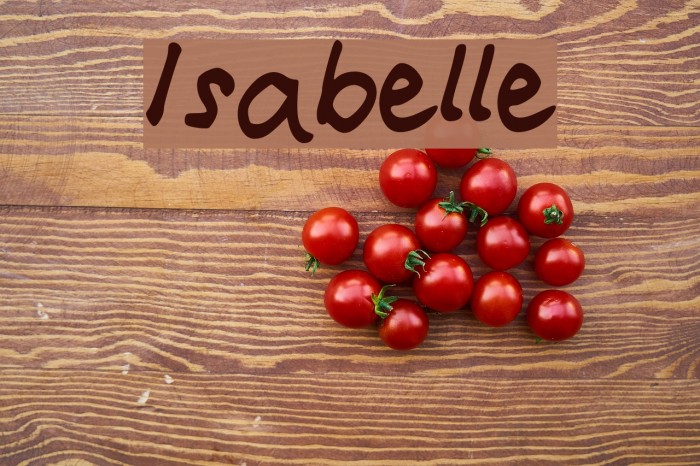 Isabelle Font examples