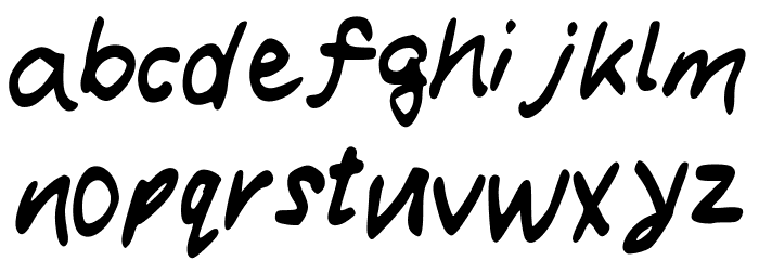 Isabelle Font LOWERCASE