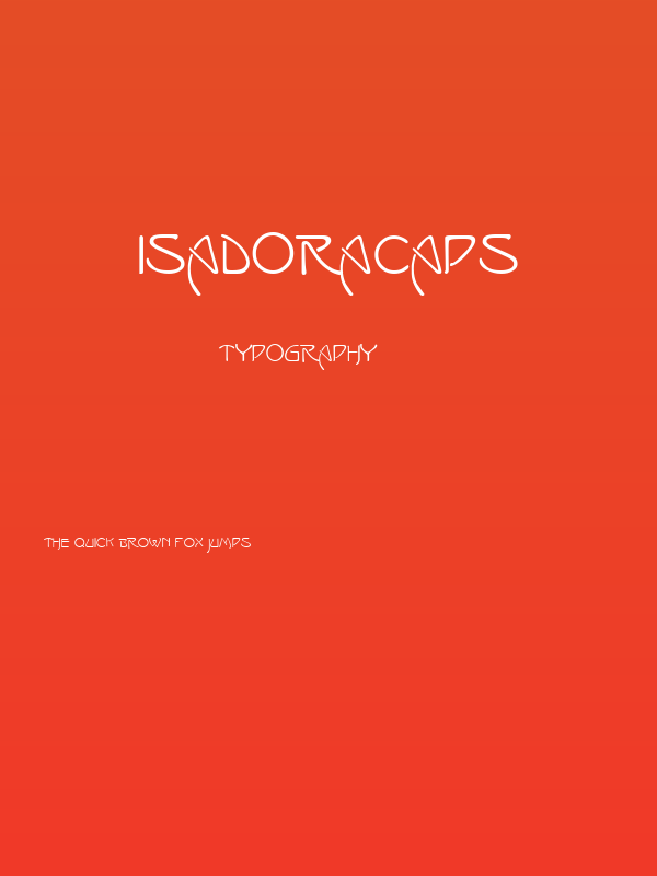 IsadoraCaps Poster
