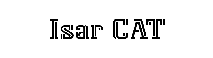 Isar CAT  Fuentes Gratis Descargar