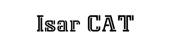 Isar CAT  नि: शुल्क फ़ॉन्ट्स डाउनलोड