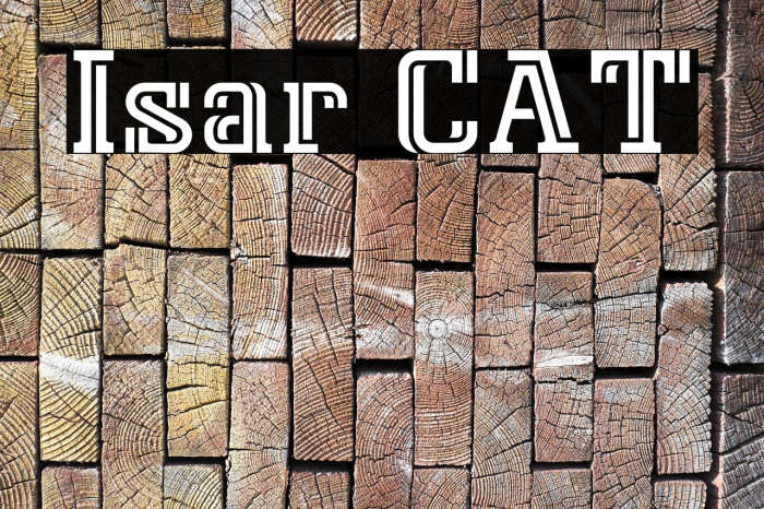 Isar CAT Font examples