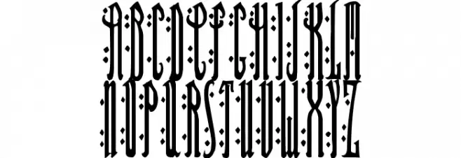 Isfahan Demo Schriftart Groß