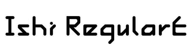 Ishi RegularE  Frei Schriftart Herunterladen