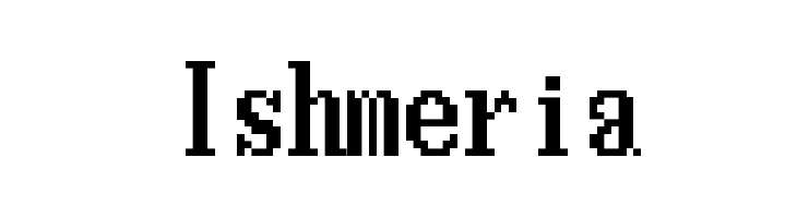 Ishmeria  font caratteri gratis