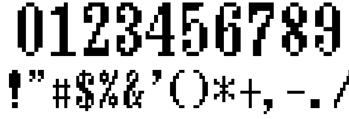 Ishmeria Font OTHER CHARS