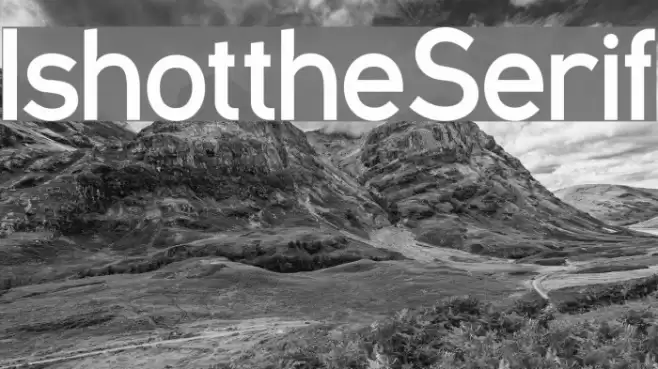 IshottheSerif Font examples