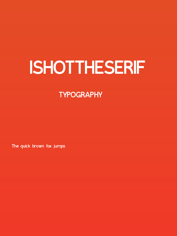 IshottheSerif Poster