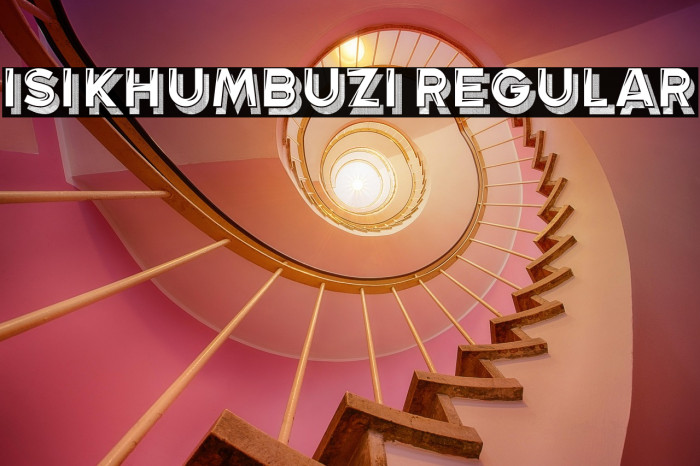 Isikhumbuzi Regular Example 2