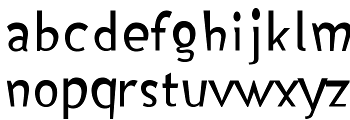 Isildur High Font LOWERCASE