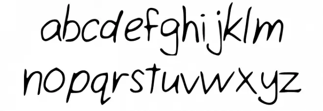 IsiniScript Polices MINUSCULES