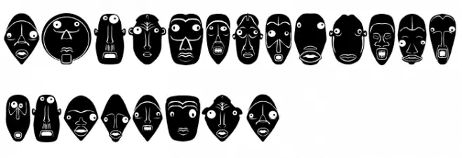 Isitolo Regular Шрифта ДРУГИЕ символов