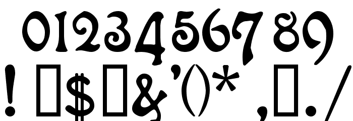 Isla Bella Font OTHER CHARS