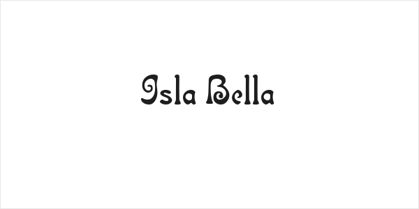 Isla Bella Logo