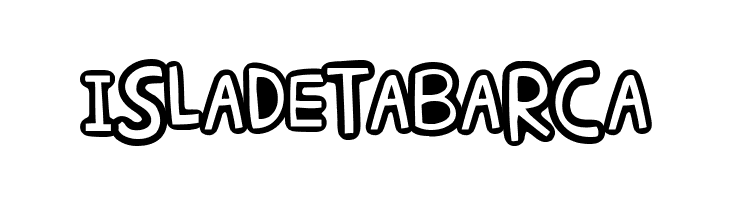 Isla de Tabarca  Frei Schriftart Herunterladen