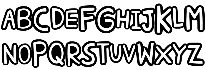 Isla de Tabarca Font LOWERCASE