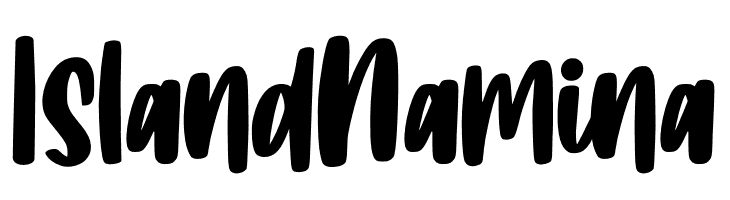 Island Namina  Frei Schriftart Herunterladen