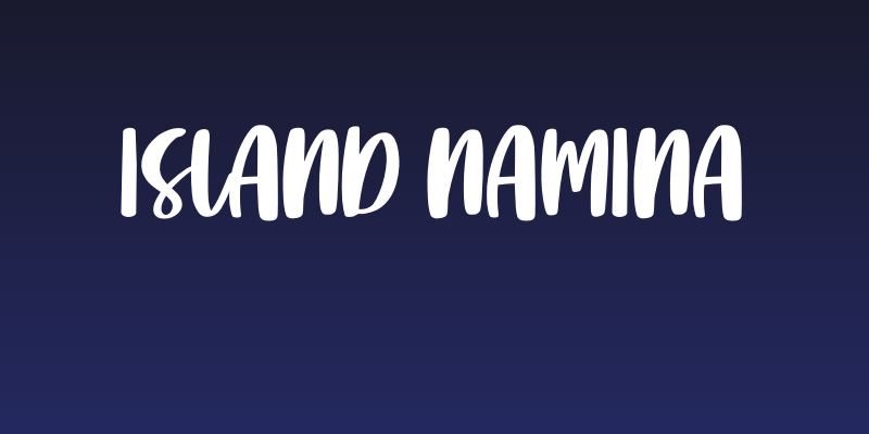 Island Namina Social Header