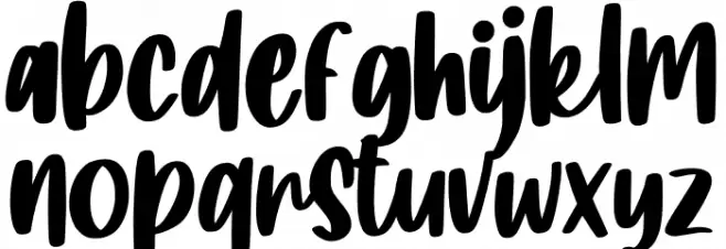 Island Namina Font LOWERCASE