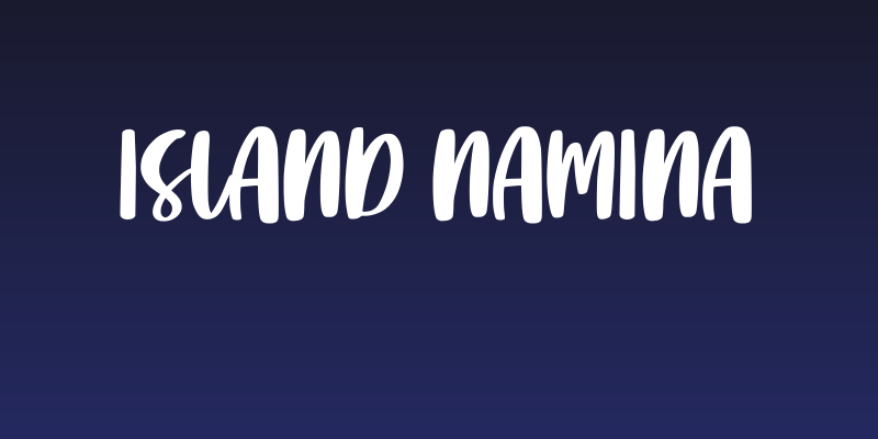 Island Namina Social Header