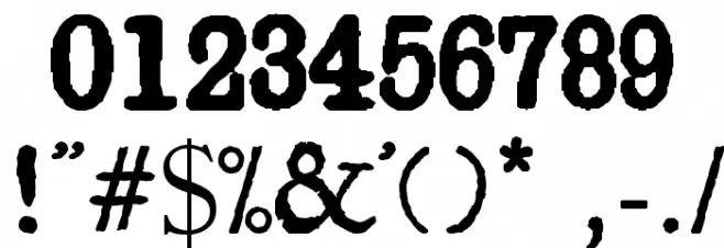 Island Roman Font OTHER CHARS