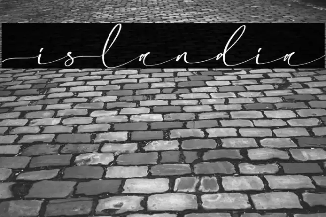 Islandia Font examples