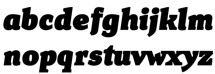 Isle Body PERSONAL USE Black Italic Font LOWERCASE