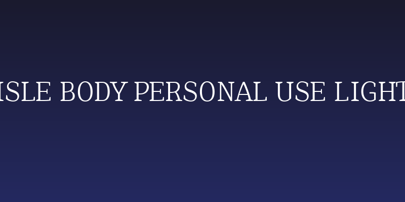 Isle Body PERSONAL USE Light Social Header