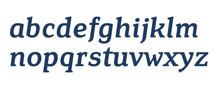 Isle Body PERSONAL USE Medium Italic Lowercase