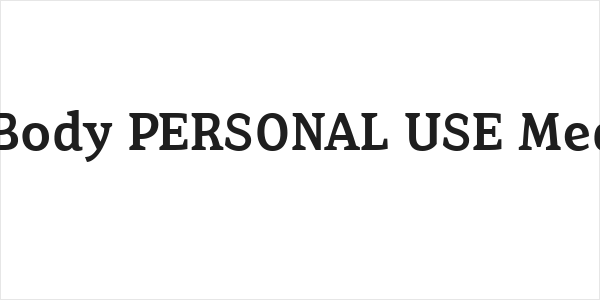 Isle Body PERSONAL USE Medium Logo