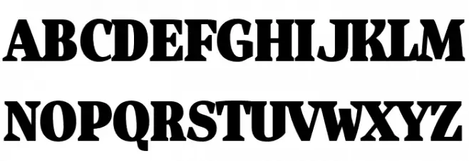 Isle Headline PERSONAL USE Black Polices MAJUSCULES