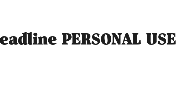 Isle Headline PERSONAL USE Black Logo