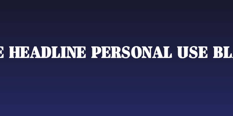 Isle Headline PERSONAL USE Black Social Header