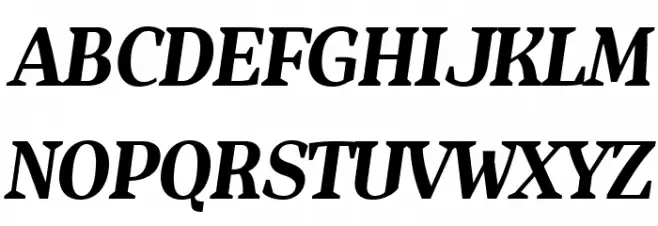 Isle Headline PERSONAL USE Bold Italic Fuentes MAYÚSCULAS