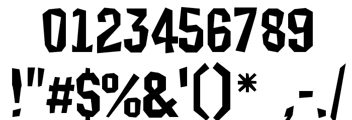IsleOfTheDead Font OTHER CHARS