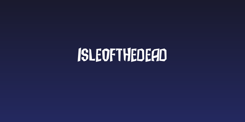 IsleOfTheDead Social Header