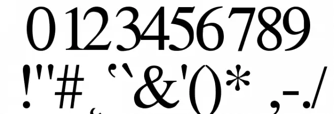 Ismini Regular Font OTHER CHARS