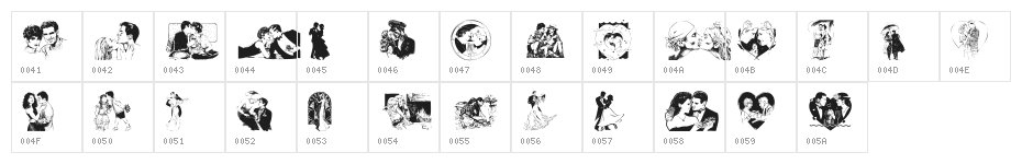 Isn't it Romantic Character Map