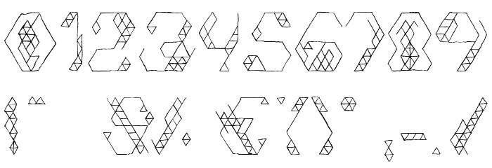 Iso Font OTHER CHARS