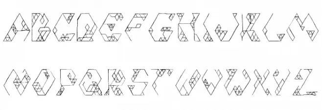 Iso Schriftart Groß